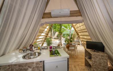 Camping Village Tahiti -  Lodge Tent Aloe 7